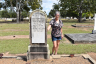 great great grandaughter at grave